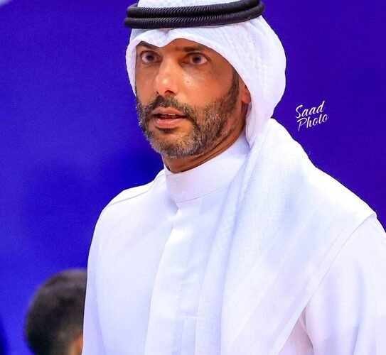 قائد الانجازات والطموحات الرمز خالد الغانم